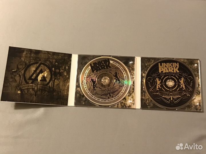 CD диск Linkin park - road to revolution