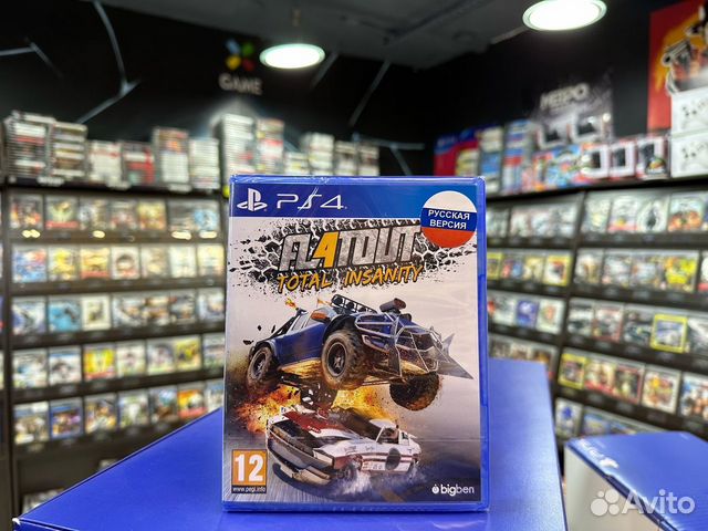 Игры для PS4: FlatOut 4: Total Insanity (Русская в