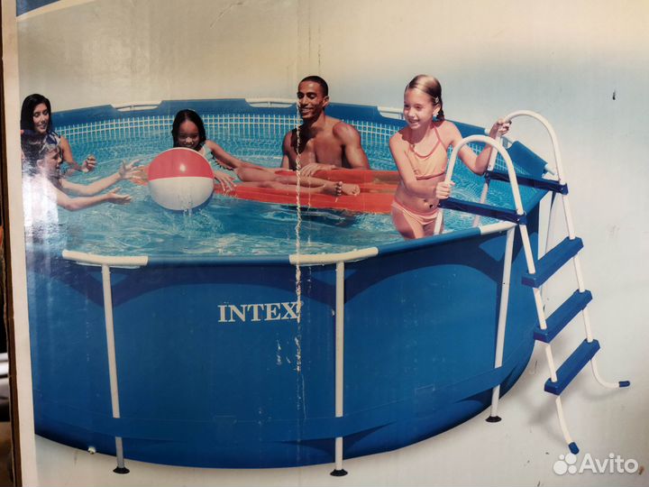 Каркасный бассейн бу