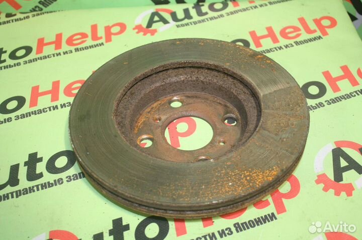 Диск тормозной toyota raum NCZ25 передний 255мм