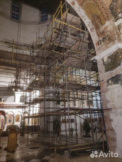 Монтаж Строительных лесов(Клиновые,хомутовые)