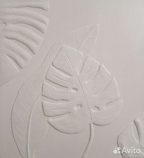 Гипсовое панно барельеф. 
