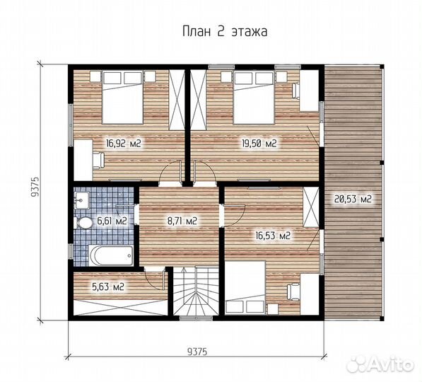 Дом из сип панелей Ганновер под ключ от производит
