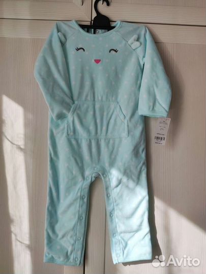Флис комбезы/пижамки/комплекты