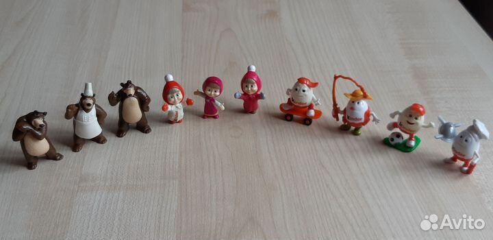 Маша Медведь Киндер сюрприз