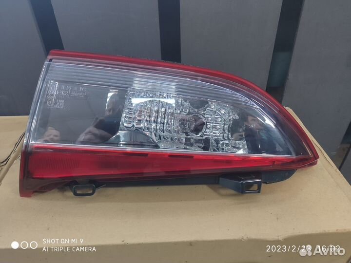 Фонари задние багажника мазда 6