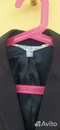 Пиджак школьный для мальчика 128