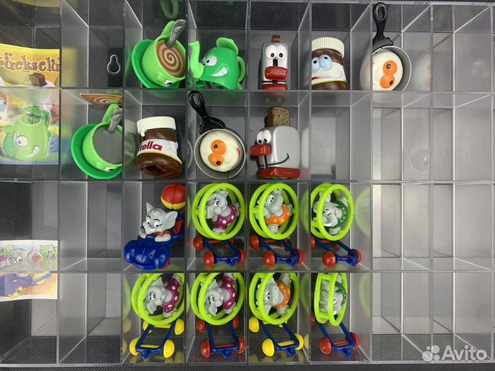 Серии и единички Киндер Сюрприз прошлых лет