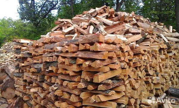Дрова дубовые колотые