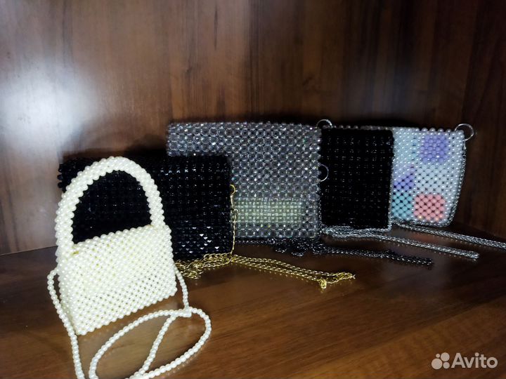Сумка женская из бусин
