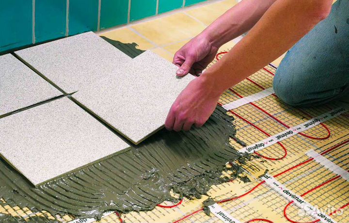 Тёплый пол в прихожей для сушки обуви под кафель