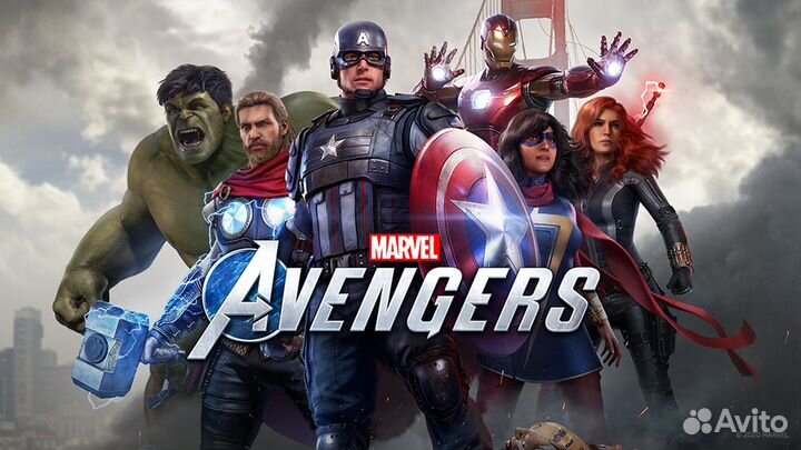 Marvel Avengers диск с игрой для PS4