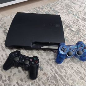 Прошитая PS3 Slim 320Gb+множество игр