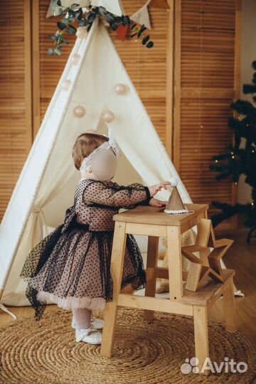 Платье на девочку 92