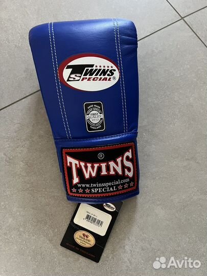 Новые кожаные Снарядные перчатки Twins