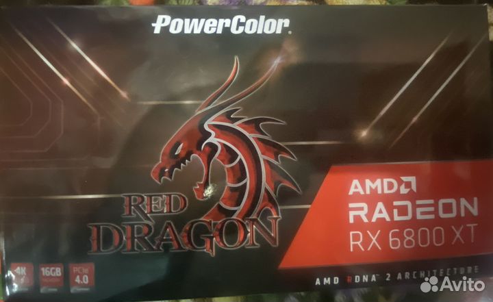 Продам Игровую Видеокарту RX 6800xt 16Gb