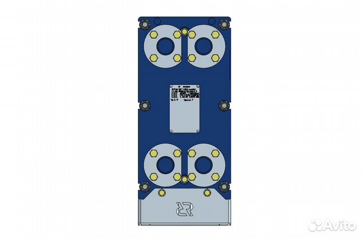 Пластинчатый теплообменник Ридан hh №07 для гвс