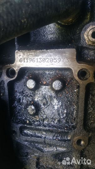 Двигатель Мерседес C/E 2.2cdi/2002 611.961