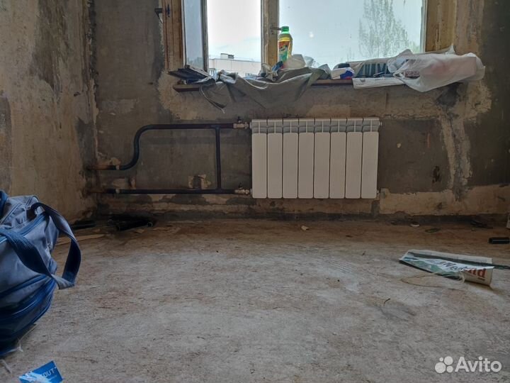 Замена радиаторов отопления, стояков воды