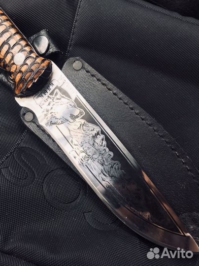 Нож охотничий ручной работы