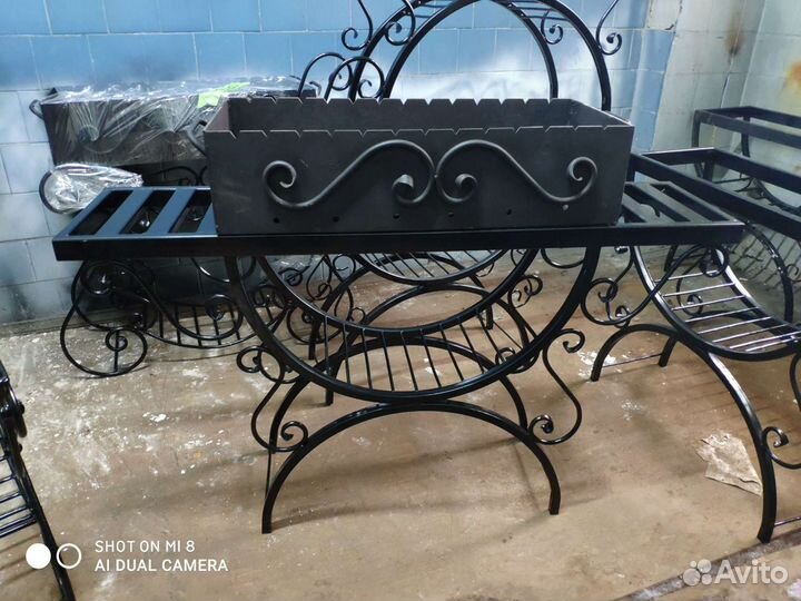 Мангал кованый