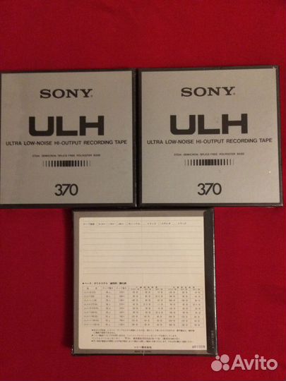 Магнитофонная лента Sony ULH-72-370 не вскрытая