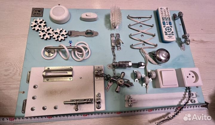 Бизиборд развивающая доска для детей