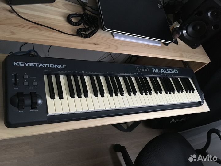 Миди клавиатура M-audio keystation 61 (mk2)