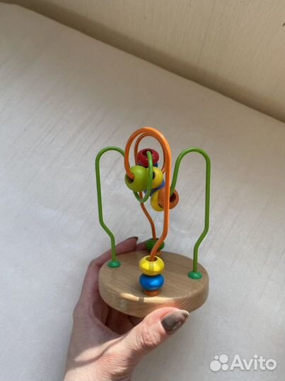 Развивающие игрушки деревянные