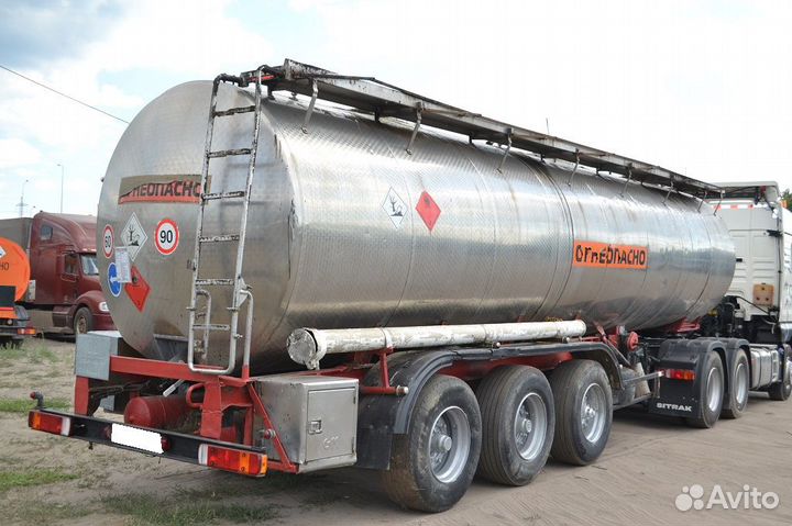 Полуприцеп химическая цистерна Magyar Химическая цистерна, 1991