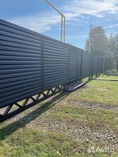 Забор жалюзи под заказ