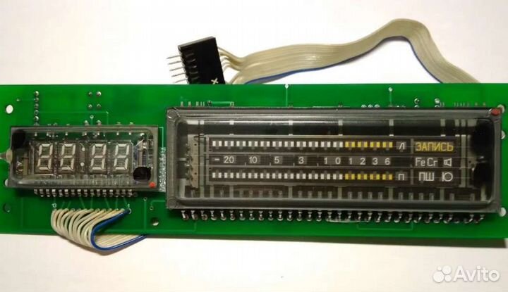 Магнитофон олимп 005С, 005С1 пиковый индикатор