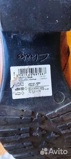 Clarks сапоги 37