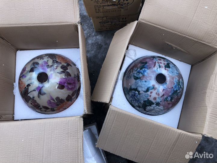 Светильник подвесной, потолочный.Шар.Стекло. Новый