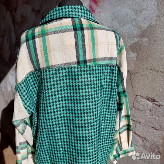 Рубашка байка+фабричное плетение