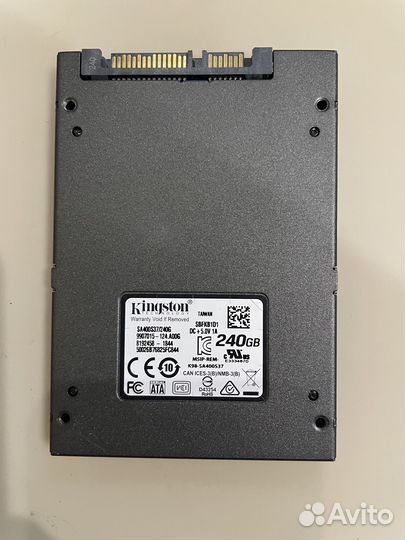 Жесткий диск ssd