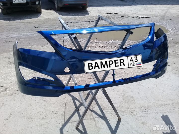 Бампер Хендай Солярис. Все Цвета