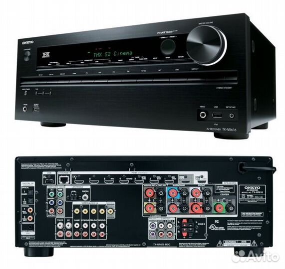 Av ресивер Onkyo tx-nr616 рабочий