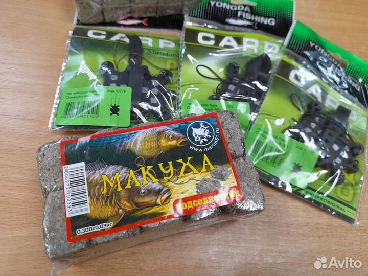 Макуха и макушатник, готовая снасть 60,70,80гр