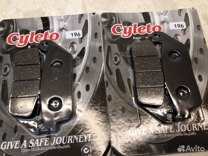 Тормозные колодки honda CBR600 CB600F CBF1000 CB75