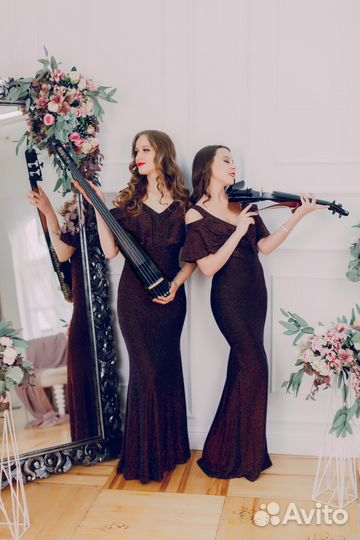 Музыканты Скрипка Живая музыка на праздник Дуэт