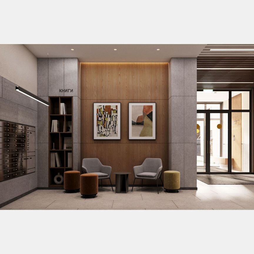 3-к. квартира, 64,4 м², 23/25 эт.