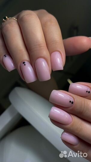 Маникюр гель лак/педикюр пальчики