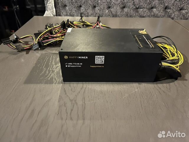 Блок питания happy miner 2000W