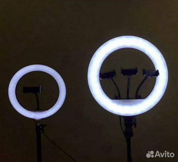 Кольцевая Лампа Разноцветная RGB