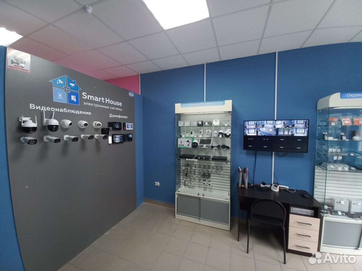 Установка камер видеонаблюдения, домофонов,скуд