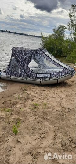 Лодка пвх викинг-380 с мотором Mercury-25