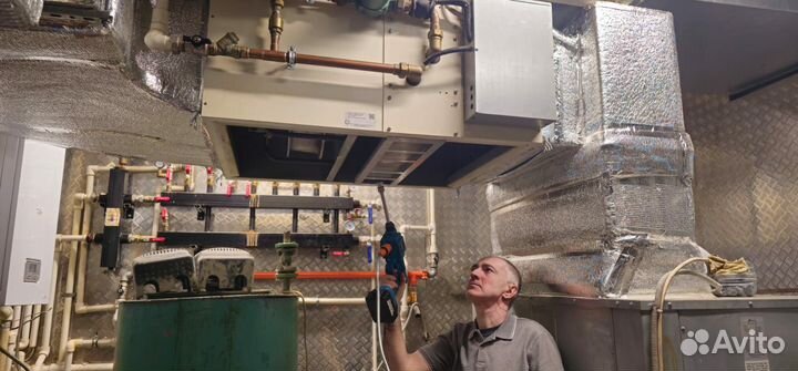 Обслуживание вентиляции, ремонт