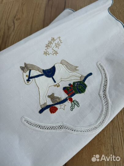 Салфетка плейсмат ручная вышивка