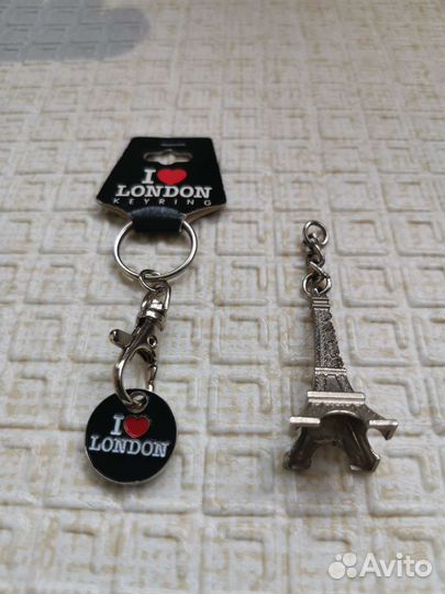 Брелок Лондон / Париж